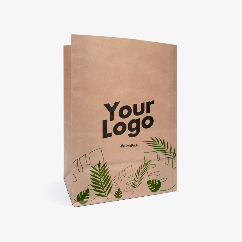 Bolsas de papel a tu gusto y con el logo de tu negocio!